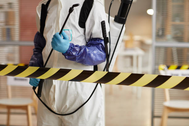 Professional Biohazard technician working in Edisto Island, SC